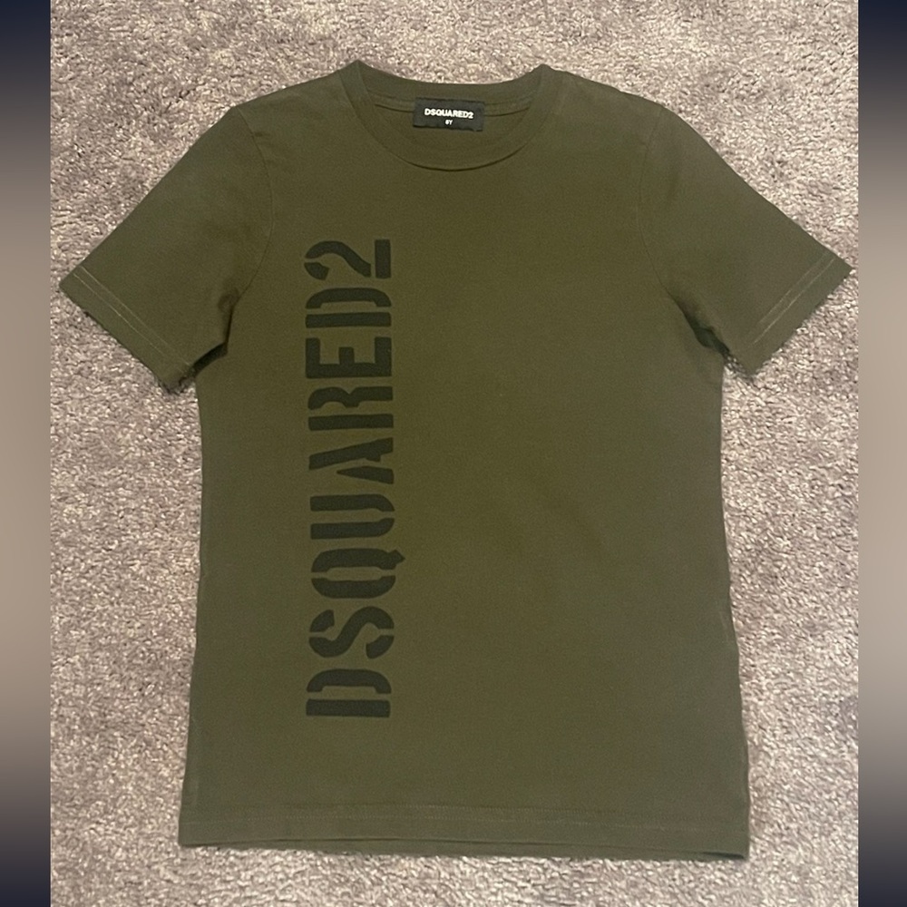 DSQUARED2 Men's Green T-Shirt
